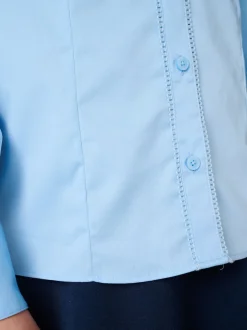 Chemise d’école Clarks ajustée à manches longues