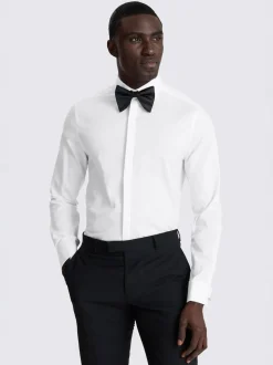 Chemise MOSS slim à patte de boutonnage dissimulée