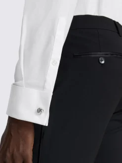 Chemise MOSS slim à patte de boutonnage dissimulée