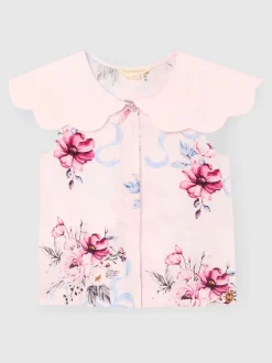 Chemisier Angel & Rocket Cleo à col festonné