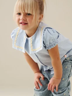 Chemisier Angel & Rocket Margo Ric Rac à col Rayure