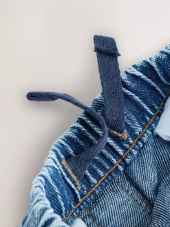 Chien bleu moyen - Jeans cargo (3mths-7yrs)