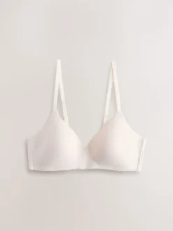 Chocolat/rose/crème - Lot de 3 soutiens-gorge en mélange de coton Ultimate Comfort