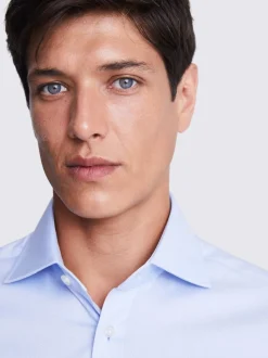 ciel - Habillé - MOSS Chemise extensible Dobby