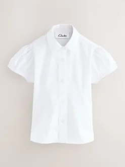 Clarks Lot de 3 chemises d’école ajustées à manches courtes