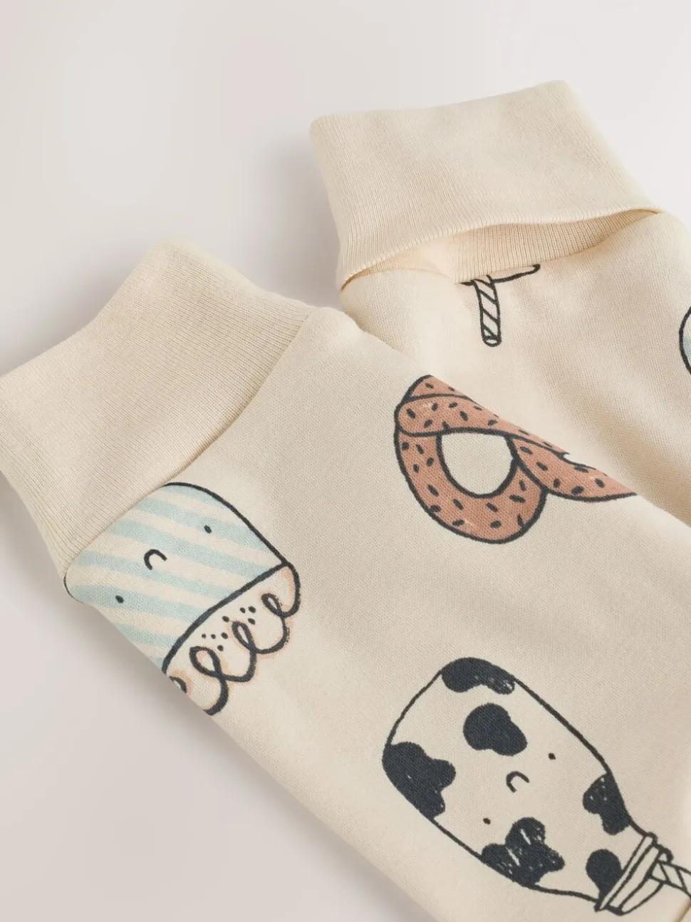 Club du petit-déjeuner écru - 2.5 TOG Combinaison de nuit matelassée Bébé