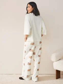 Cochon d'Cream - Pyjama en jersey à manches courtes