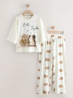 Cochon d'Cream - Pyjama en jersey à manches courtes