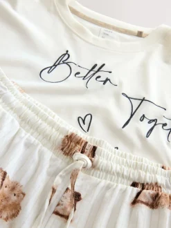 Cochon d'Cream - Pyjama en jersey à manches courtes