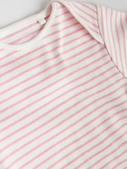 Coeur rose - Bébé Manches courtes Bodysuits 5 Pack