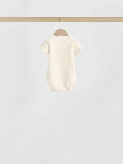 Coeur rose - Bébé Manches courtes Bodysuits 5 Pack