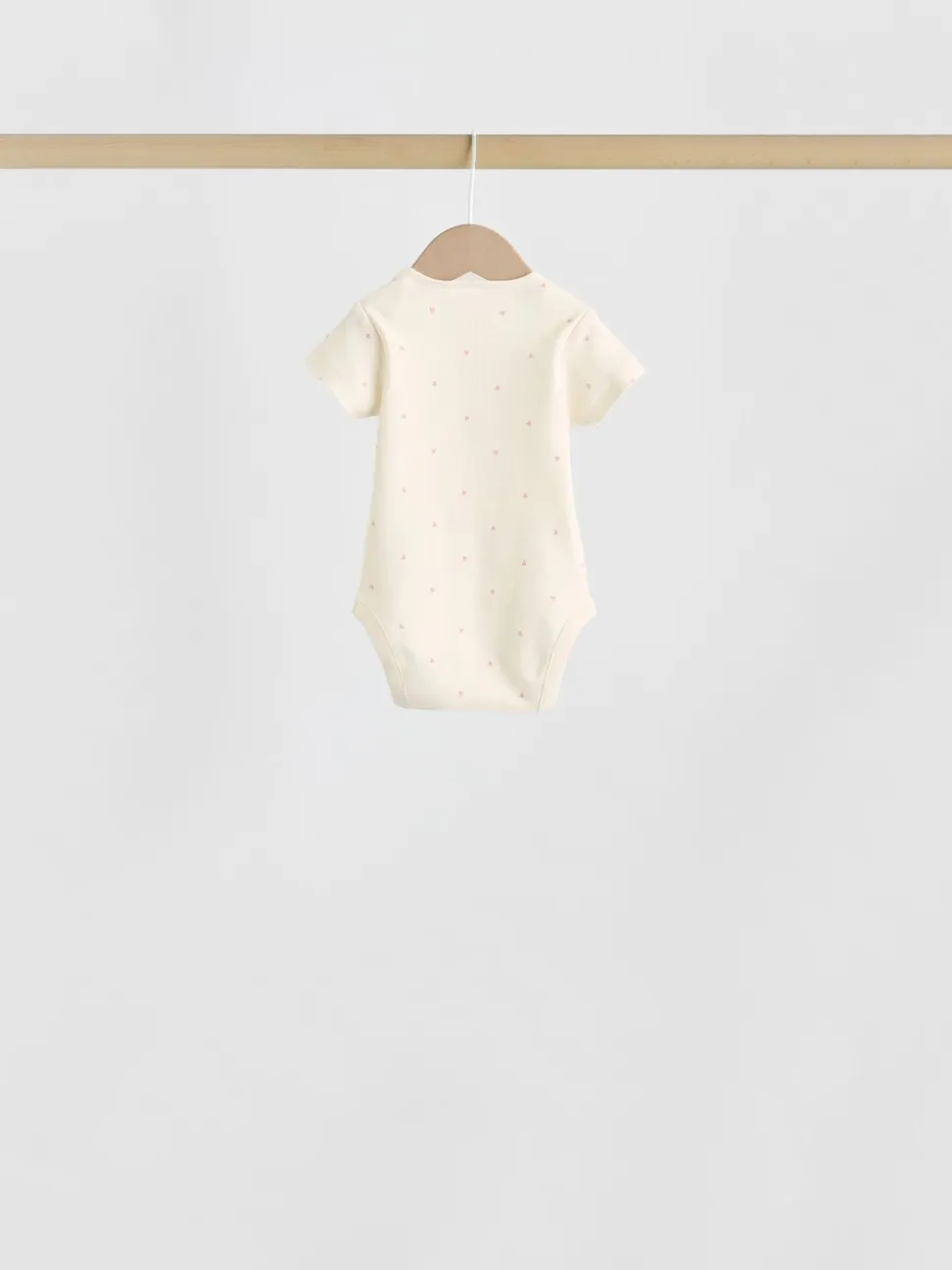 Coeur rose - Bébé Manches courtes Bodysuits 5 Pack