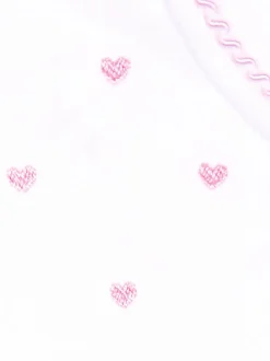 Coeur rose - Dors-bien bébé JoJo Maman Bébé en coton brodé