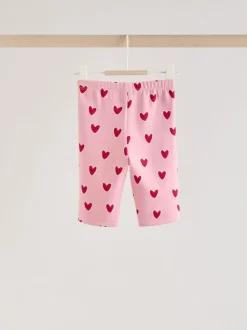 Coeur rose - Ensemble haut et Leggings 2 Pieces (0mois-2ans)