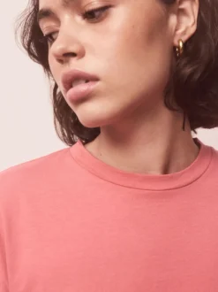 Coeur rose - Ensemble pyjama short en coton