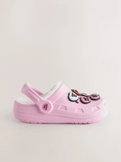 Coeur rose - Sabots chaussons