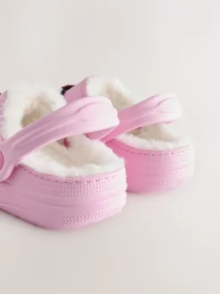 Coeur rose - Sabots chaussons