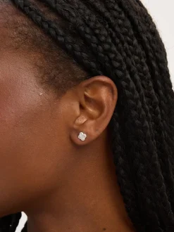 Coffret cadeau Simply Silver coffret cadeau avec trèfle à losanges polis