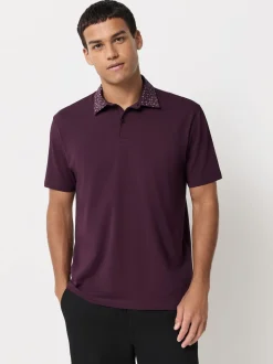 Col imprimé baies - Polo en jersey Manches courtes 3 Pack