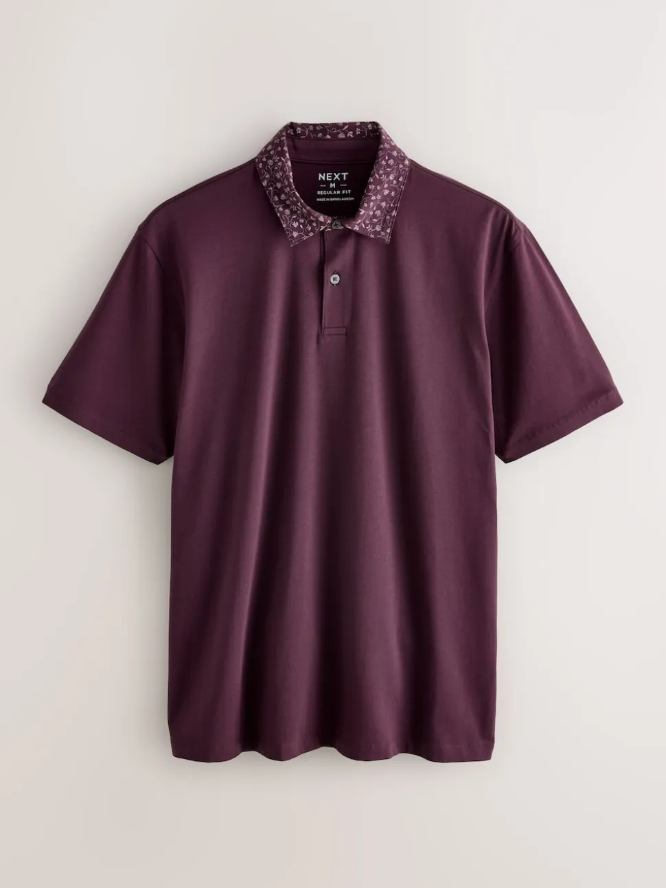 Col imprimé baies - Polo en jersey Manches courtes 3 Pack