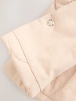 Col surdimensionné neutre - Veste matelassée en fausse fourrure pour bébé (0mois à2ans)