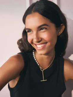 Collier chaîne et perles Rockett St George