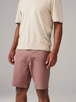 Coloris pastel - Ajustement droit - Short chino extensible 4 Pack