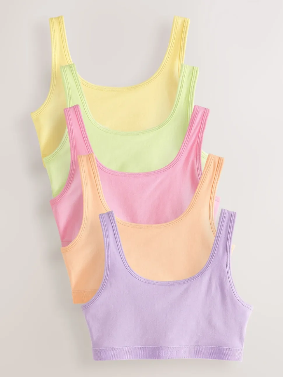 Coloris pastel - Haut crop top (5-16ans)