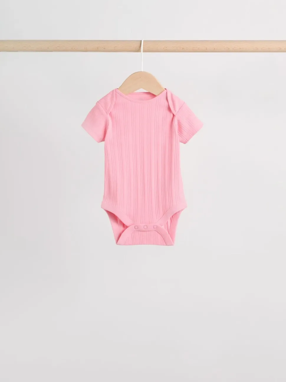 Coloris pastel - Lot de 5 bodies bébé à manches courtes