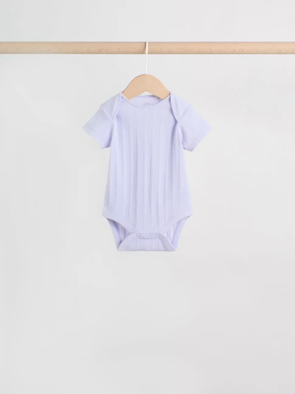 Coloris pastel - Lot de 5 bodies bébé à manches courtes