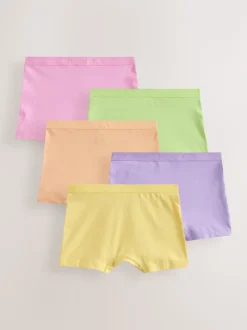 Coloris pastel - Lot de 5 caleçons (2-16ans)