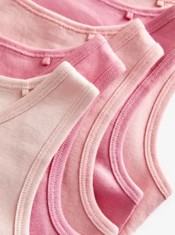 Coloris pastel - Lot de 5 débardeurs 100 % coton (1.5-16ans)