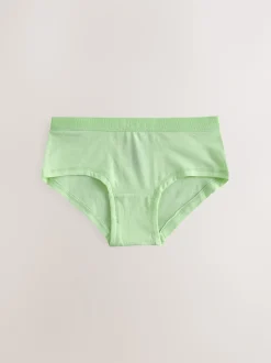 Coloris pastel - Paquet de slips taille basse 10 (2-16ans)