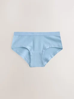 Coloris pastel - Paquet de slips taille basse 10 (2-16ans)