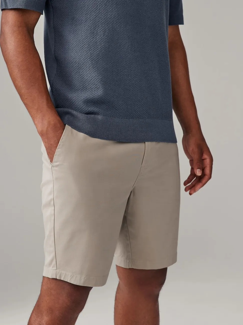 Coloris pastel - Slim Fit (Slim Fit) - Short chino extensible 4 Pack