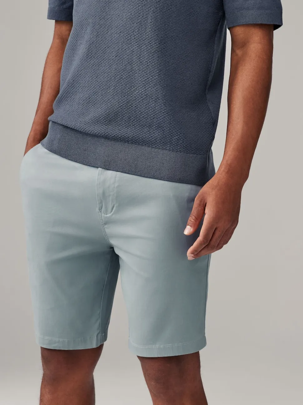 Coloris pastel - Slim Fit (Slim Fit) - Short chino extensible 4 Pack