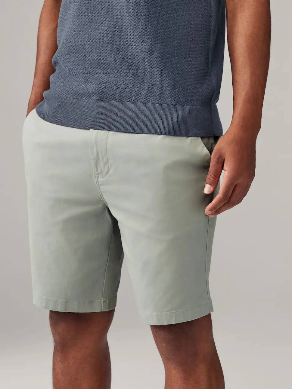 Coloris pastel - Slim Fit (Slim Fit) - Short chino extensible 4 Pack