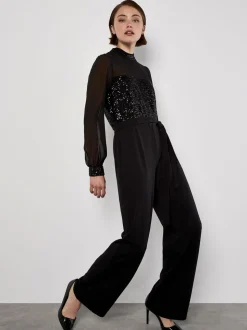 Combinaison Apricot à sequins