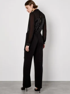 Combinaison Apricot à sequins