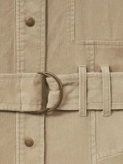 Combinaison fuselée Reiss Mara en velours de coton côtelé et stretch