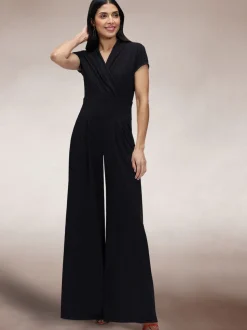 Combinaison Hot Squash coupe large à mancherons noire