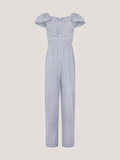 Combinaison Monsoon à rayures manches courtes