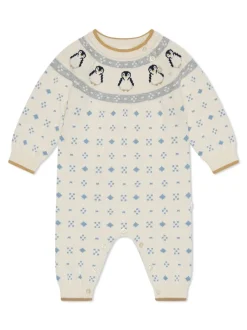 Combinaison MORI Penguin Fair Isle en maille