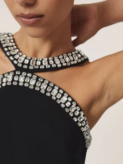 Combinaison Reiss Simone à découpe avec ornements de cristaux