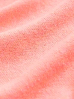 Corail Fluro - Haut super doux en maille à manches courtes