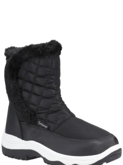 Cotswolds Butterrow Wellingtons noires