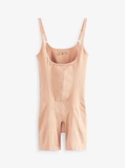 Couleur praline - Body gainant au ventre sans soutien-gorge