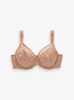 Couleur praline - F-K Ultimate Support Cotton Minimiser Soutien-gorge à bretelles rembourré