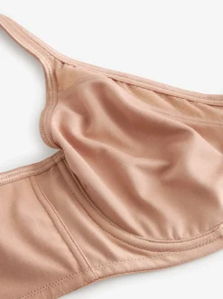 Couleur praline - F-K Ultimate Support Cotton Minimiser Soutien-gorge à bretelles rembourré