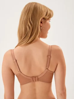 Couleur praline - Soutien-gorge Dentelle DD+